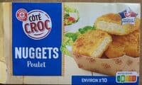 Nuggets de poulet x10