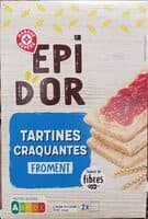 Tartines craquantes froment