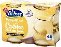 Petits pots de crème vanille