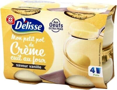 Petits pots de crème vanille