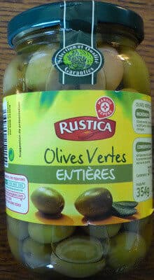 Olives vertes entières