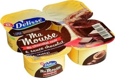 Mousses au chocolat noir x 4