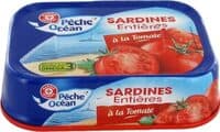 Sardines entières à la tomate
