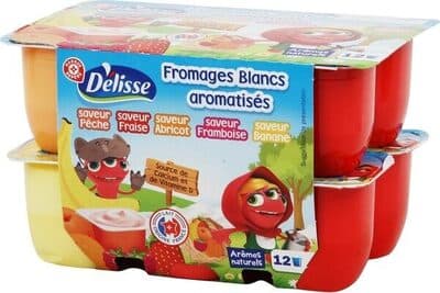 Fromages frais aux fruits Petits Delis