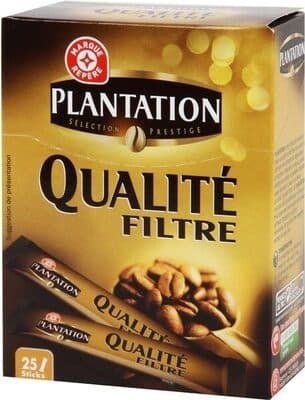 Café soluble lyophilisé x 25 sticks