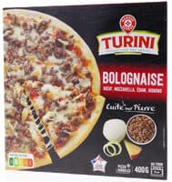 Pizza Turini Bolognaise, Cuite sur Pierre 400 gr