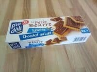 Biscuits tablette chocolat au lait