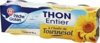 Thon entier à l'huile 3x1/10 156g pne