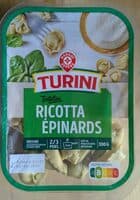 Tortellini Ricotta Epinards aux oeufs frais
