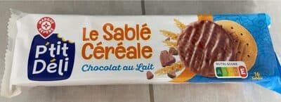Sablés aux céréales