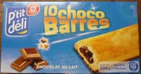 10 choco barres