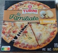Pizza 4 fromages la Familiale