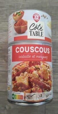 Couscous volaille et merguez