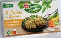 8 palets de legumes