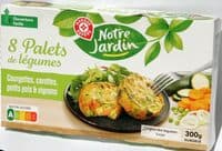 8 palets de légumes