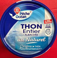 Thon entier albacore au naturel