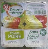 Spécialité pomme-poire sans sucres ajoutés