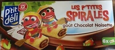 P'tites spirales cacao noisette