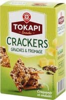 Crackers ondulés fromage et graines