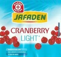 Boisson cranberry light