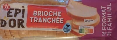 Brioche tranchée