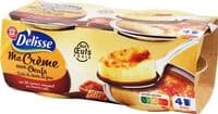 Créme aux oeufs sur lit de caramel