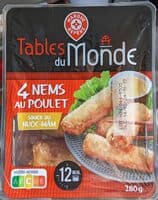 4 Nems au poulet