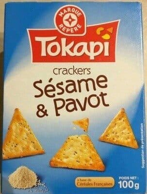 Crackers Sésame & Pavot