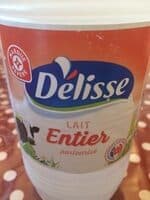 Lait entier délice