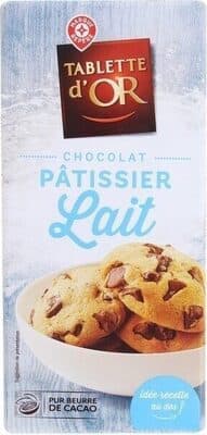Chocolat au lait pâtissier