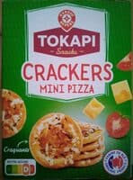 Crackers mini pizza
