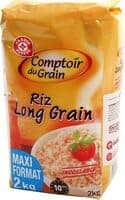 Riz long étuvé cuisson rapide