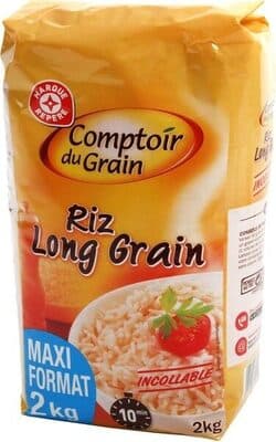 Riz long étuvé cuisson rapide