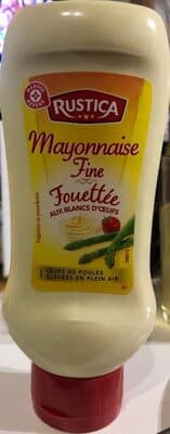 Mayonnaise fine fouettée