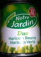 Haricots duo Verts / Beurre