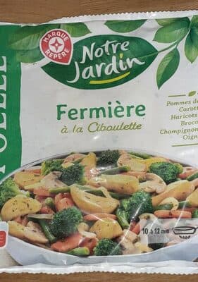 Poêlée fermière Notre jardin