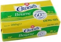 Beurre allégé demi-sel 60% Mat. Gr.