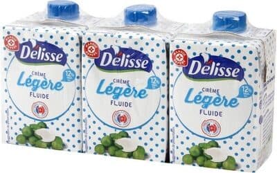 Crème légère fluide UHT 12 % Mat. Gr.