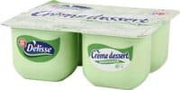 Crème dessert saveur pistache