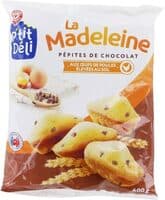 Madeleines Pépites de Chocolat