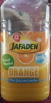 Pressés orange sans pulpe