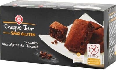 Mini brownie chocolat ss gluten x8