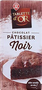 Chocolat noir Pâtissier