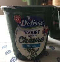 Yaourt au lait de chèvre nature 4 x 125 g