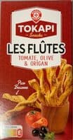 Les Flûtes Tomate, Olive & Origan