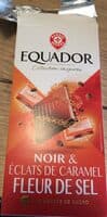 Chocolat noir Eclat de caramel et fleur de sel