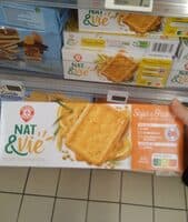Biscuits aux germes de blé et soja orange
