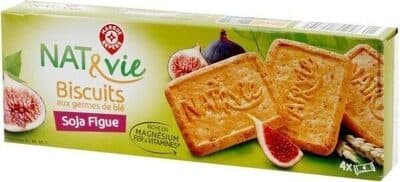 Biscuits aux germes de blé - Soja figue