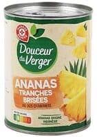 Ananas tranches brisées
