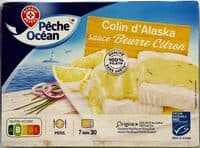 Colin alaska sauce beurre citron